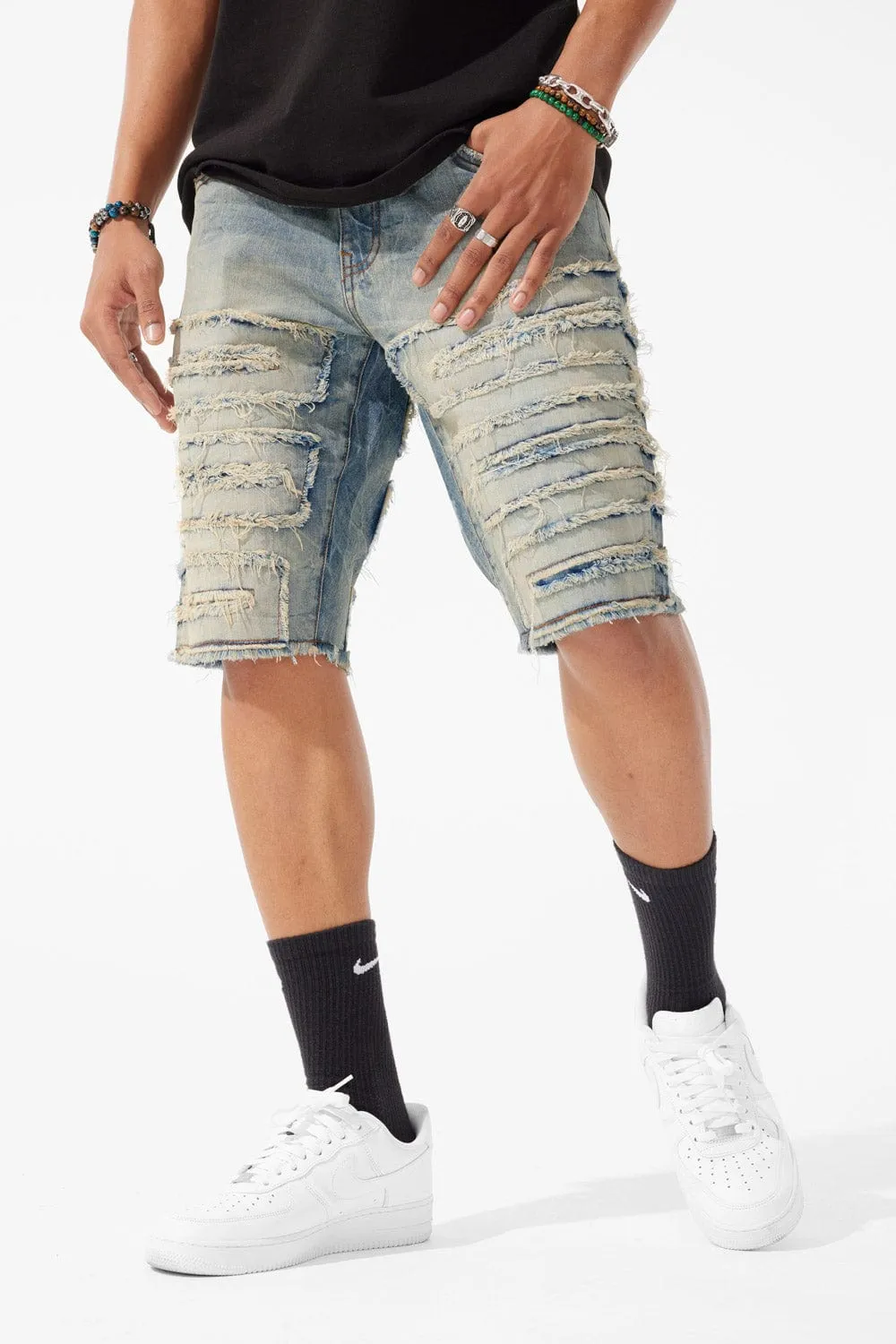 OG - Python Denim Shorts