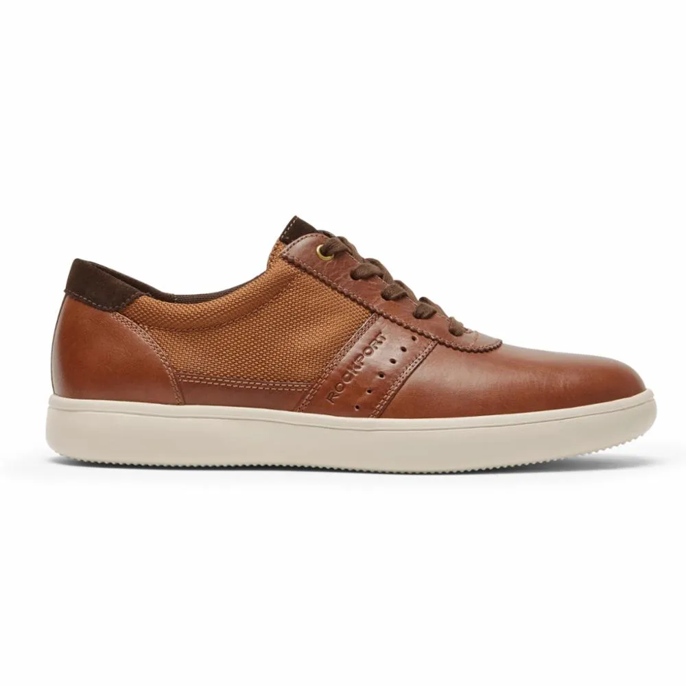 Rockport Men JARVIS UBAL SADDLE TAN LEA/SDE/MESH