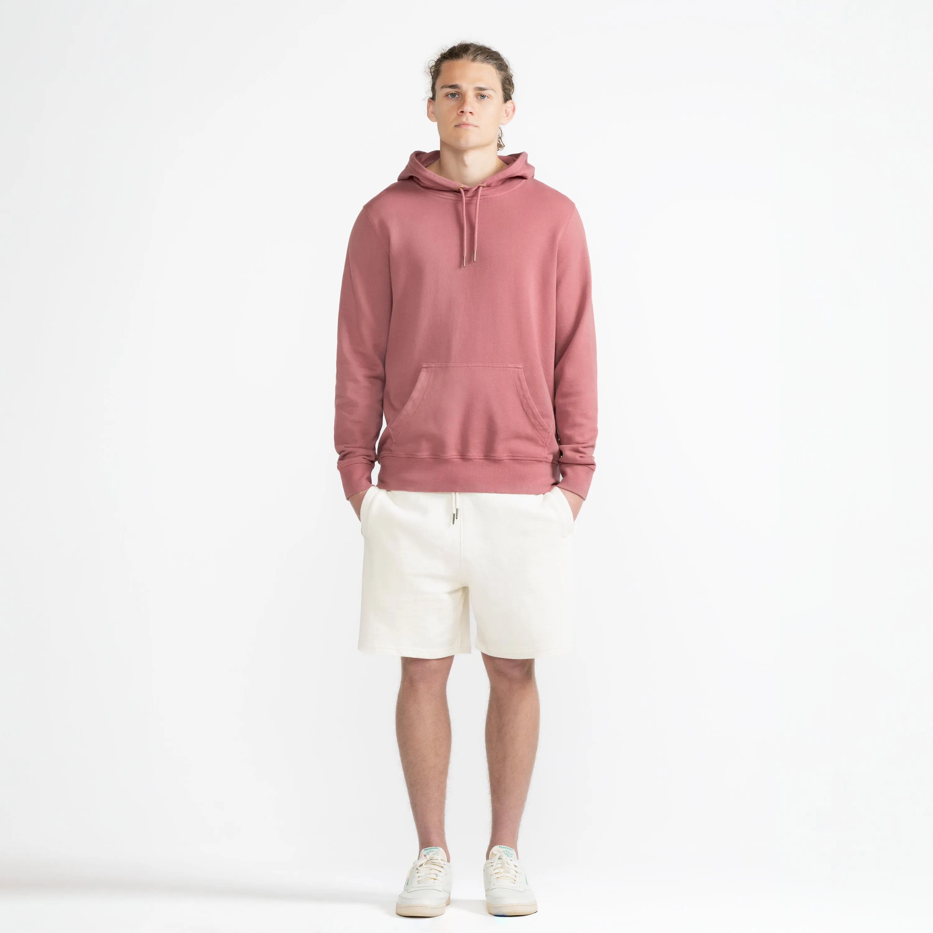 Rosewood Organic Cotton French Terry Hooded Sweatshirt