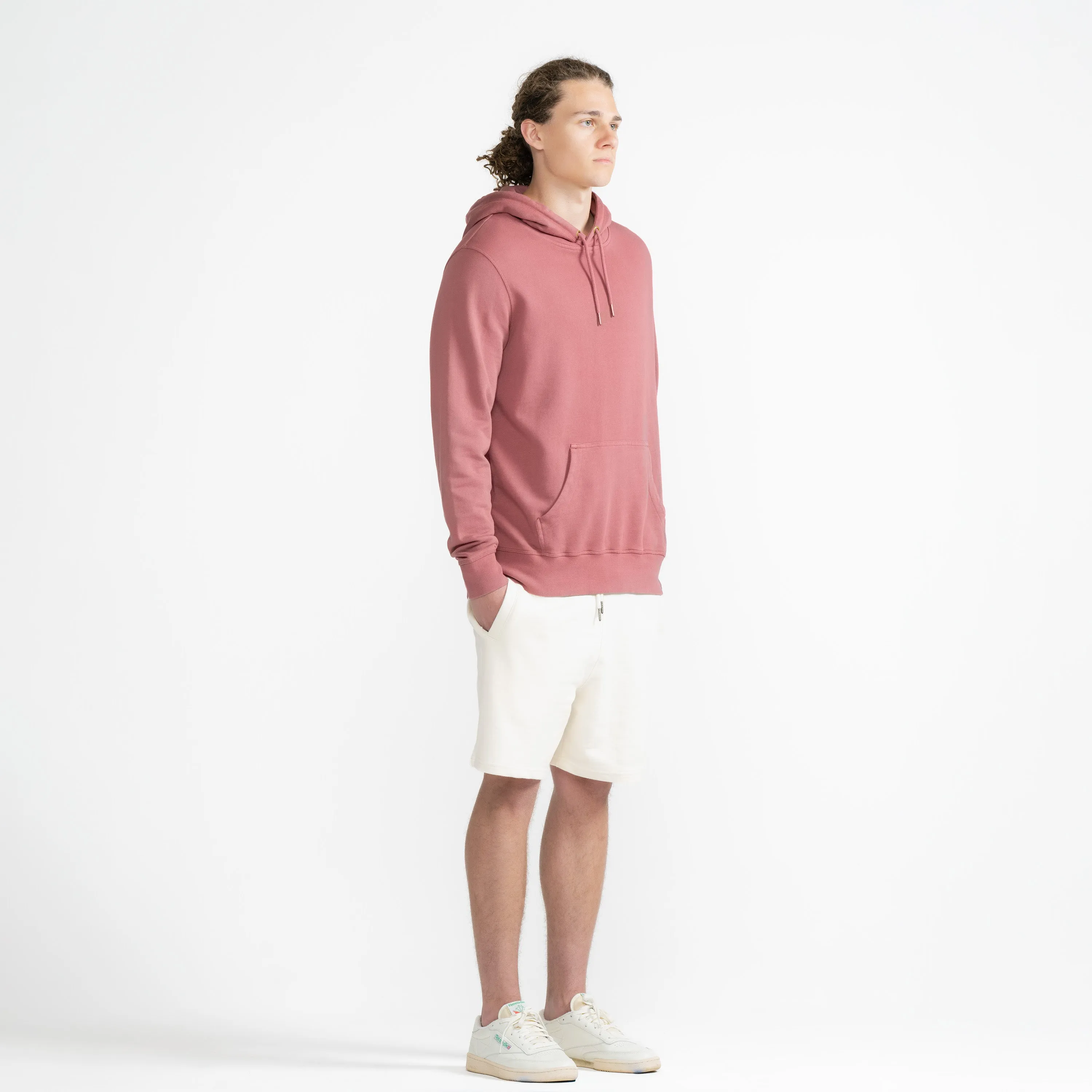 Rosewood Organic Cotton French Terry Hooded Sweatshirt