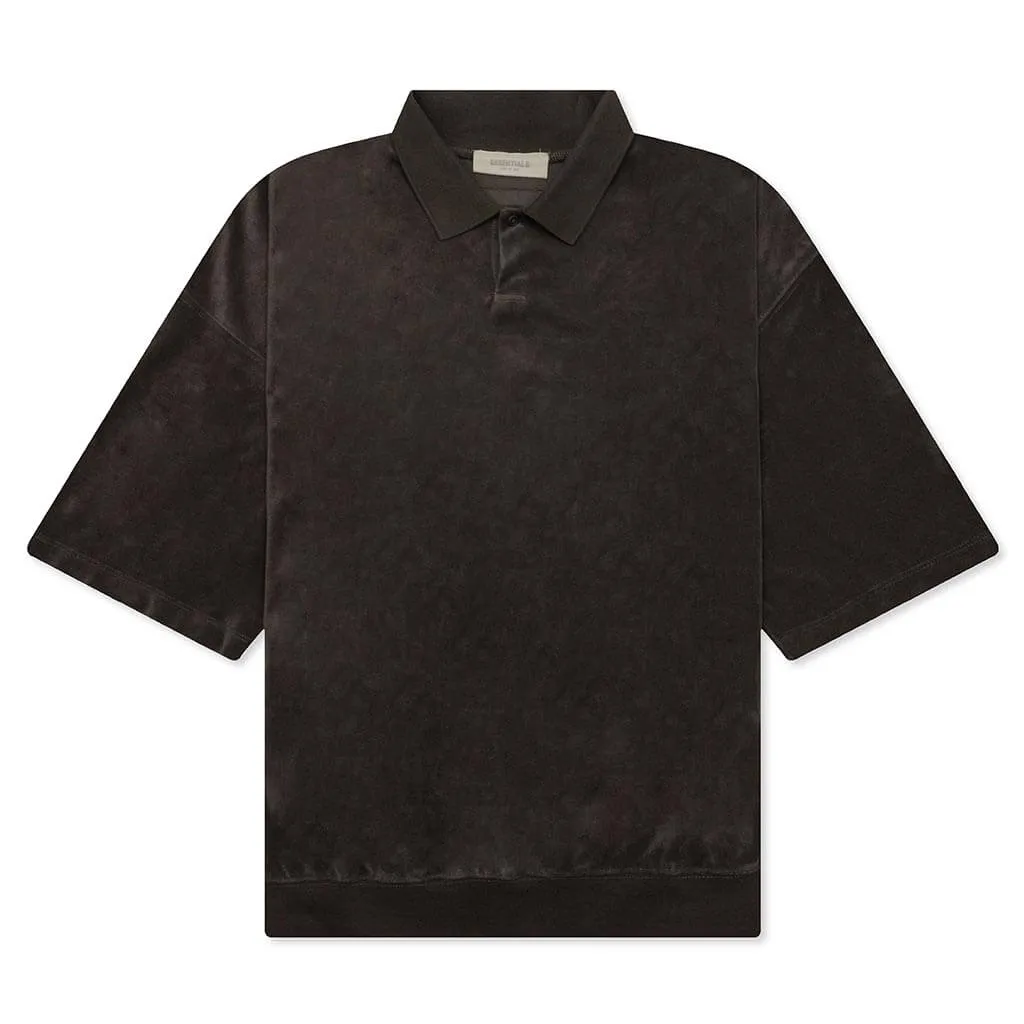 S/S Polo - Off Black