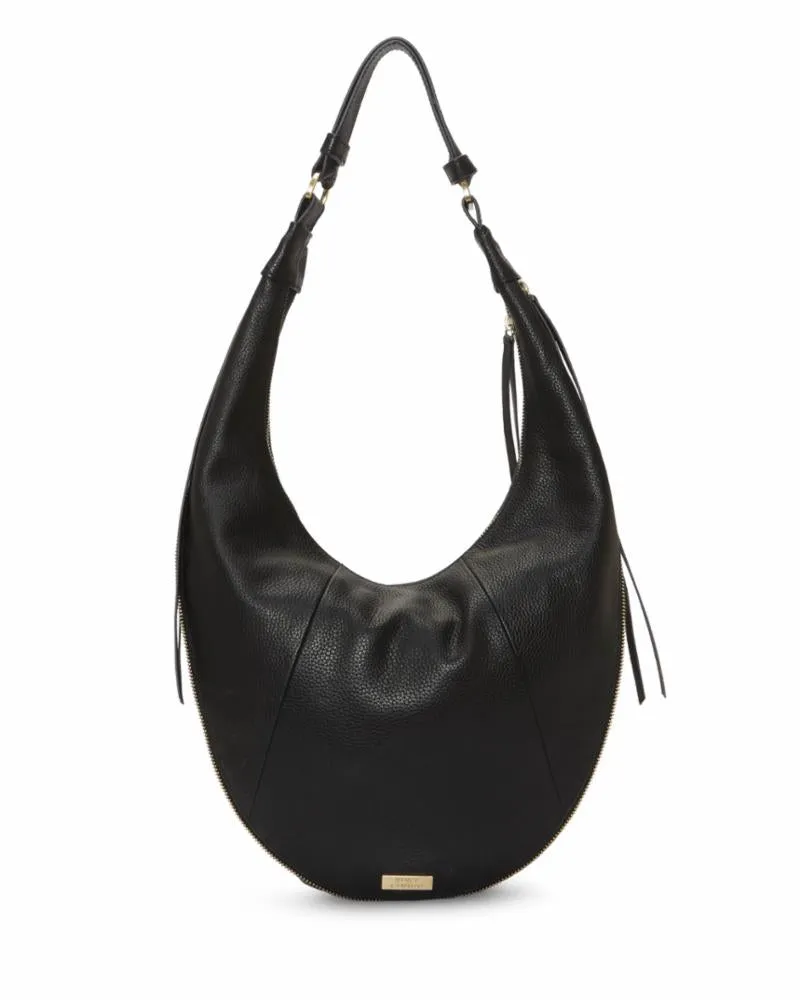 Vince Camuto Handbag RAIHN HOBO1 BLACK/COW FLOATER