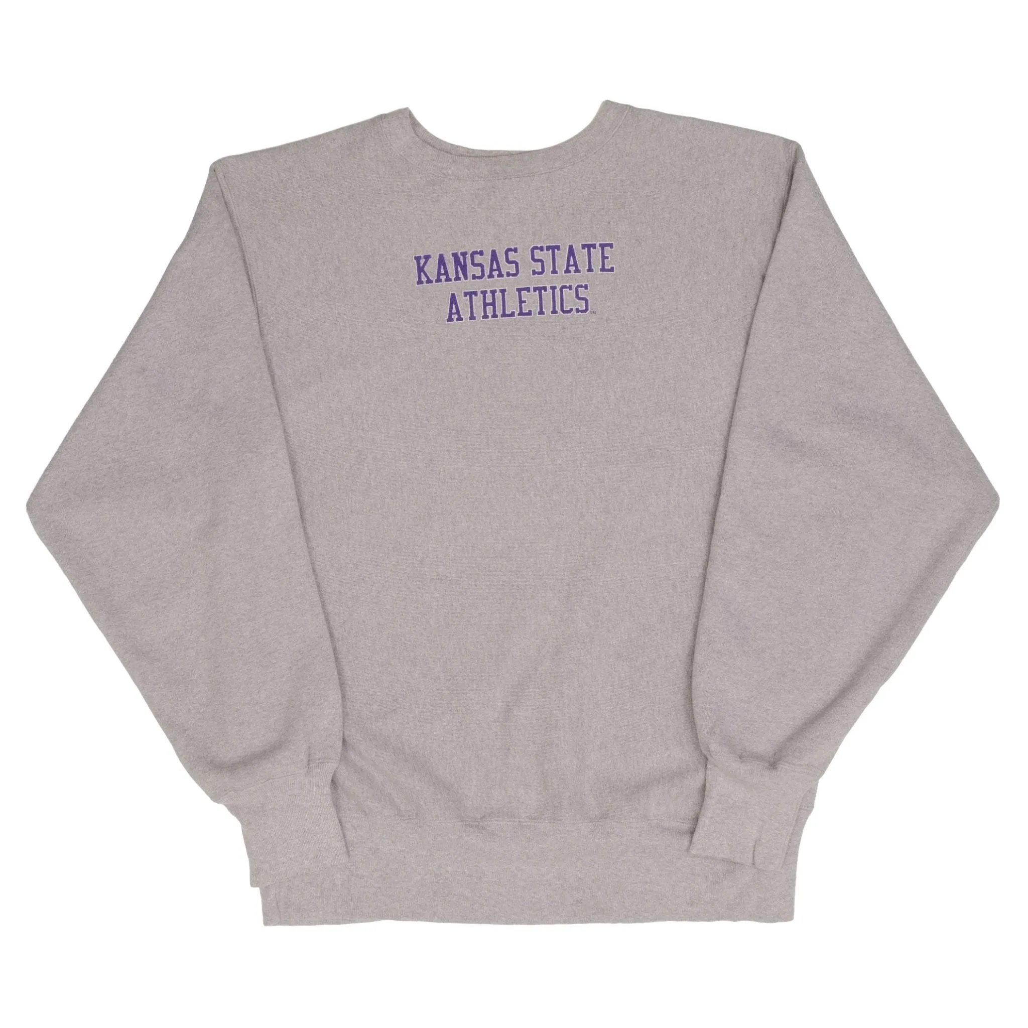 VINTAGE CHAMPION REVERSE WEAVE KANSAS STATE SWEATSHIRT 1990S SIZE XL