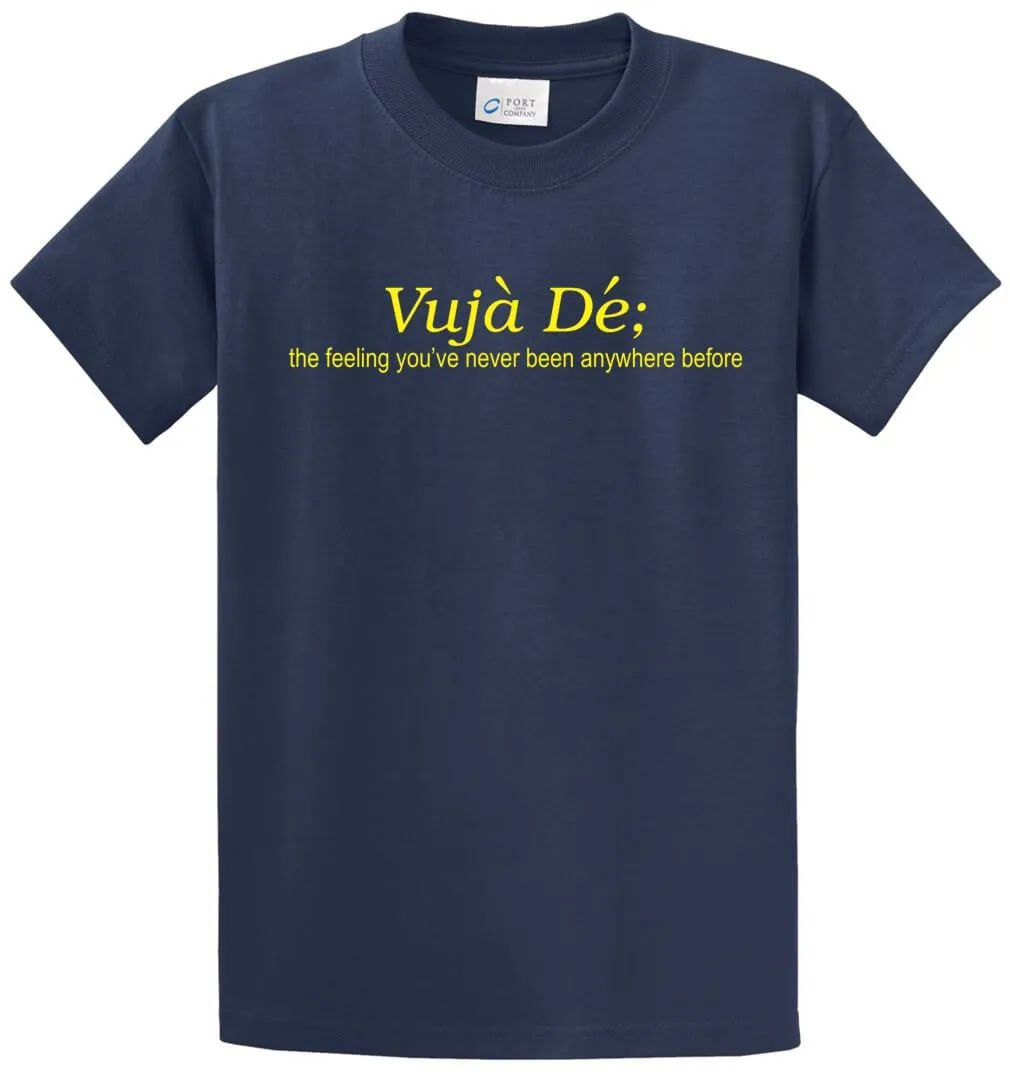 Vuja De Printed Tee Shirt